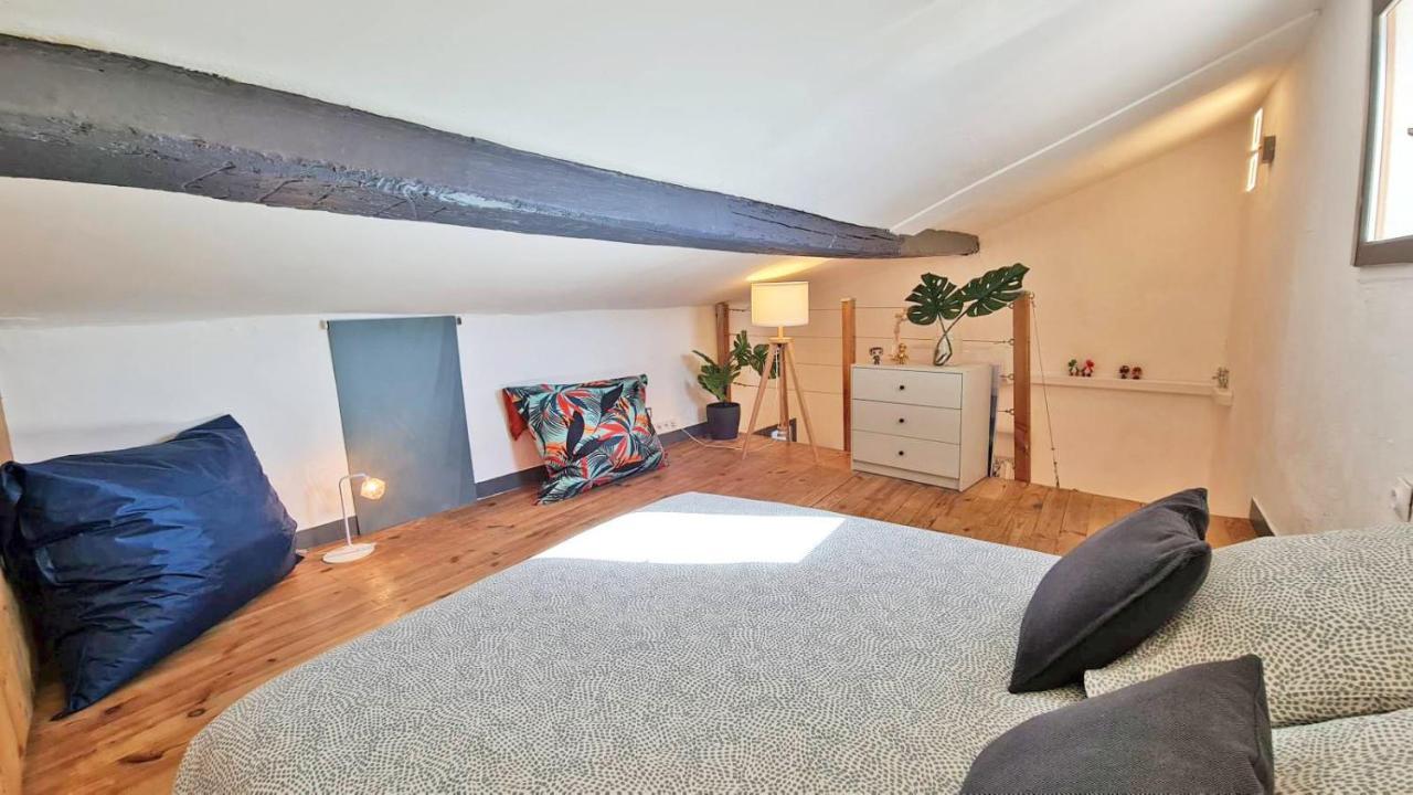 Gregbnb - T2 Climatise Mezzanine - Atypique - Centre Ancien Toulon Luaran gambar